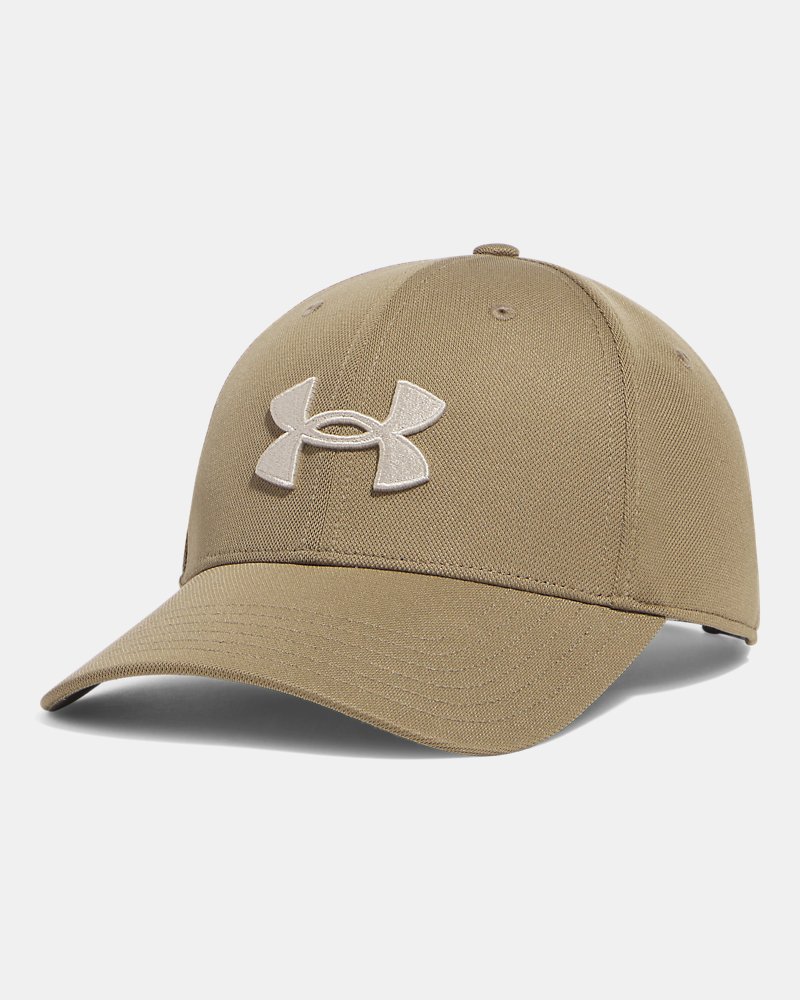 Cappellino Under Armour Blitzing Low – vista frontale, bayou/sandstorm