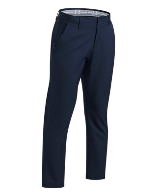 UA Matchplay Boys Pants – Vista laterale, Blu