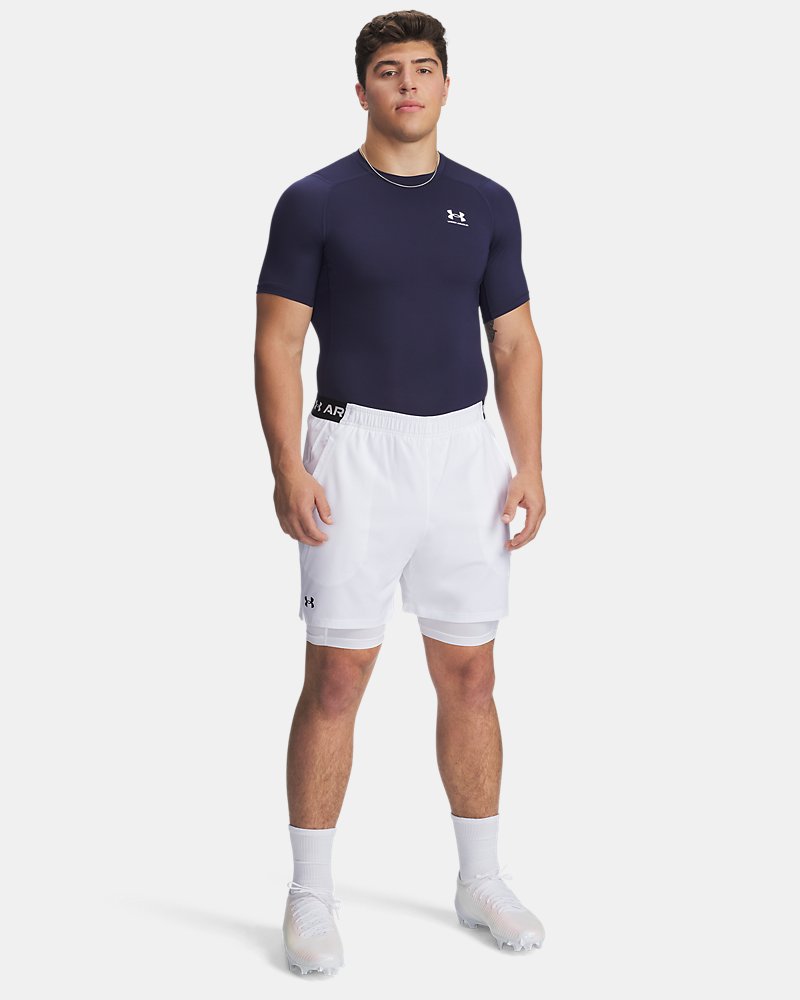 Under Armour HeatGear Compression Top – Side view showing raglan sleeve