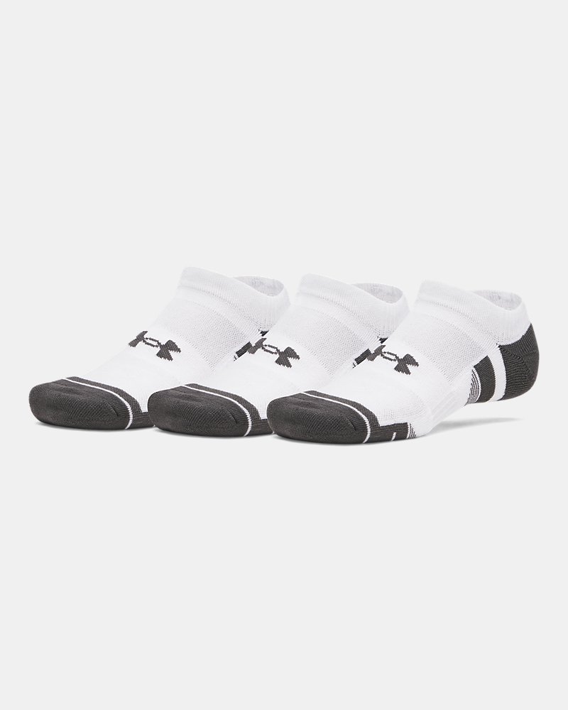 Calze Under Armour Performance Tech No Show 3 paia bianche