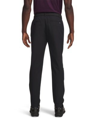 Pantaloni affusolati Under Armour UA Matchplay – vista posteriore, nero/bianco