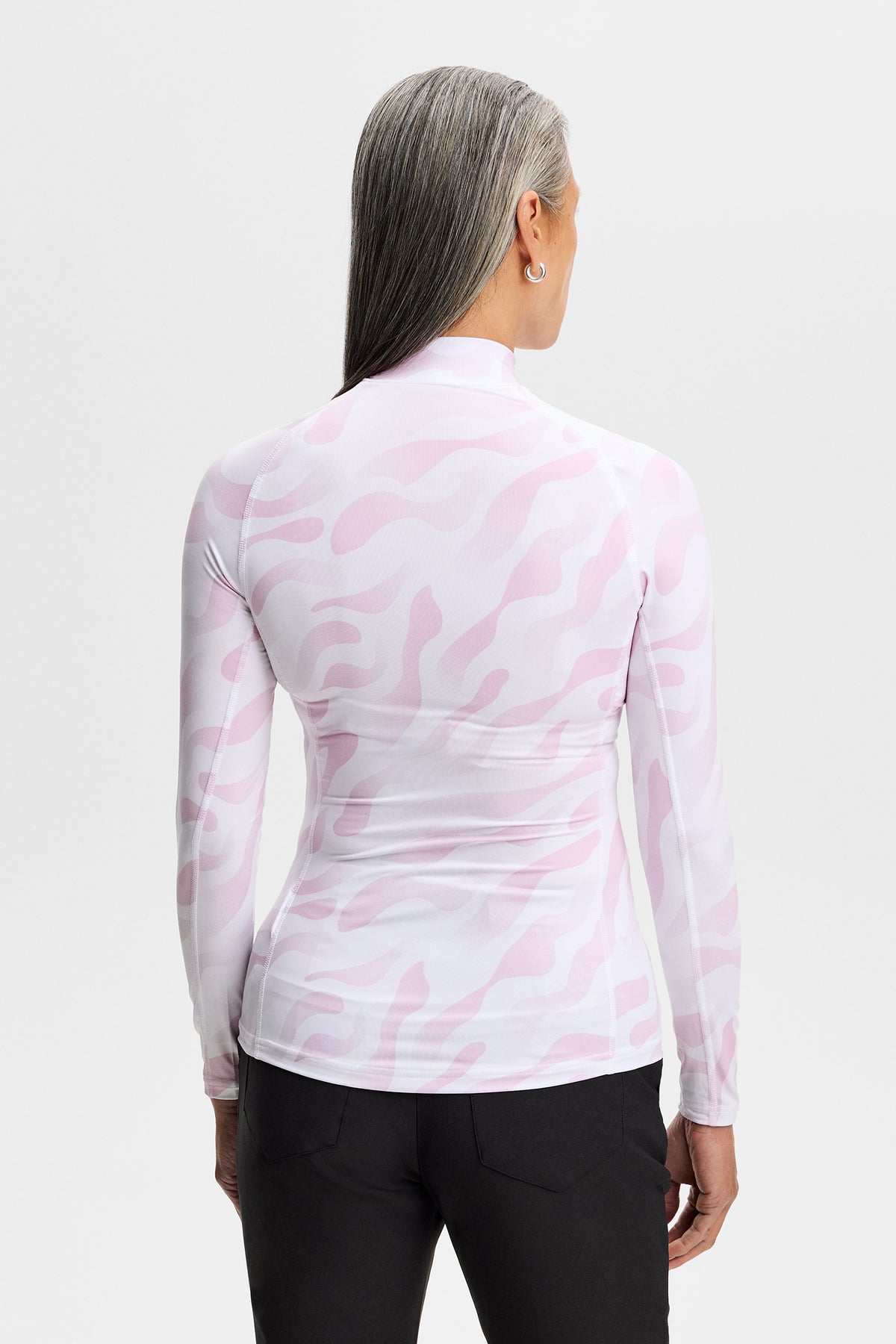 J.Lindeberg Ella Print Compression Top – dettaglio traspirante