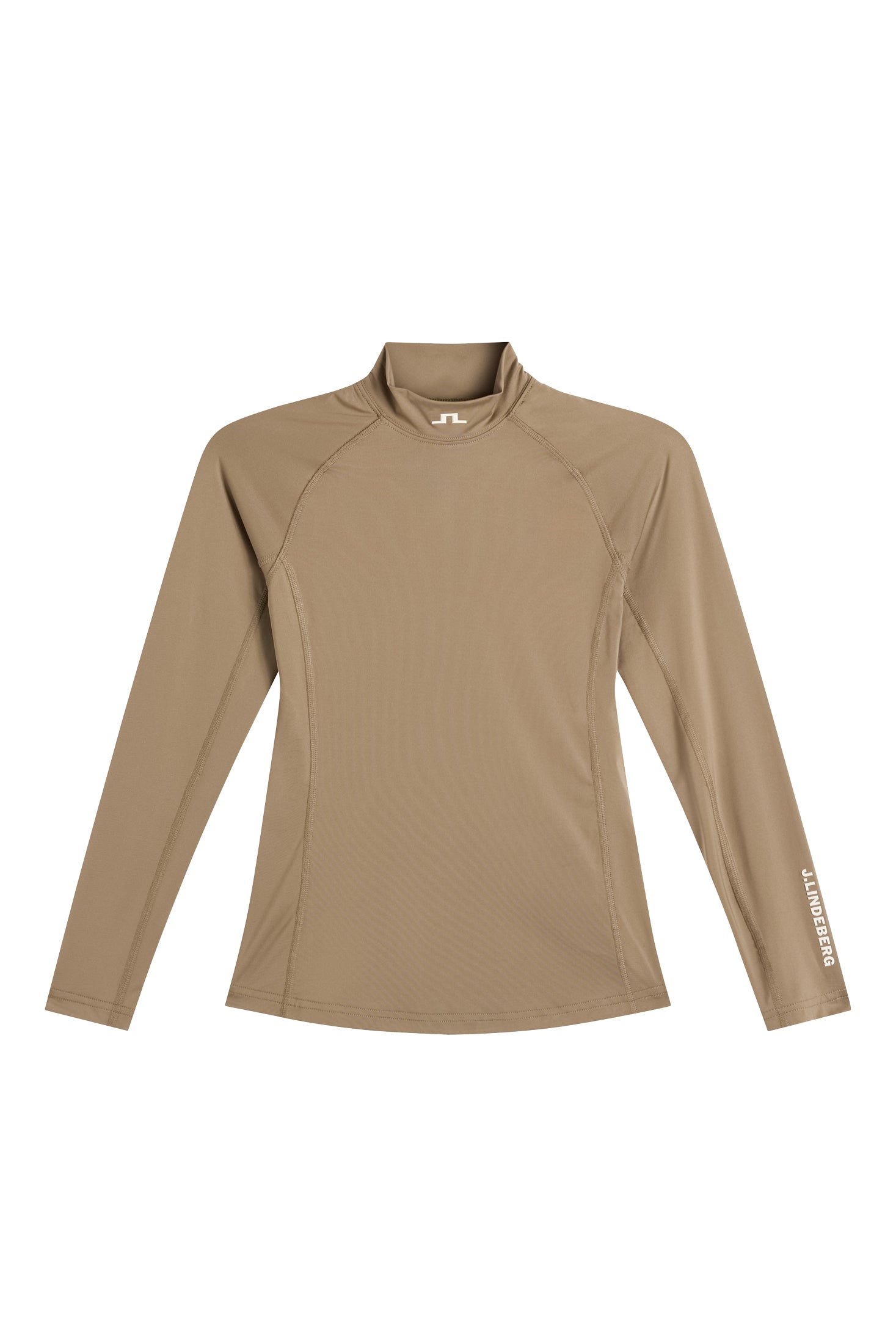 J.Lindeberg Ella Compression Top Brindle - vista frontale