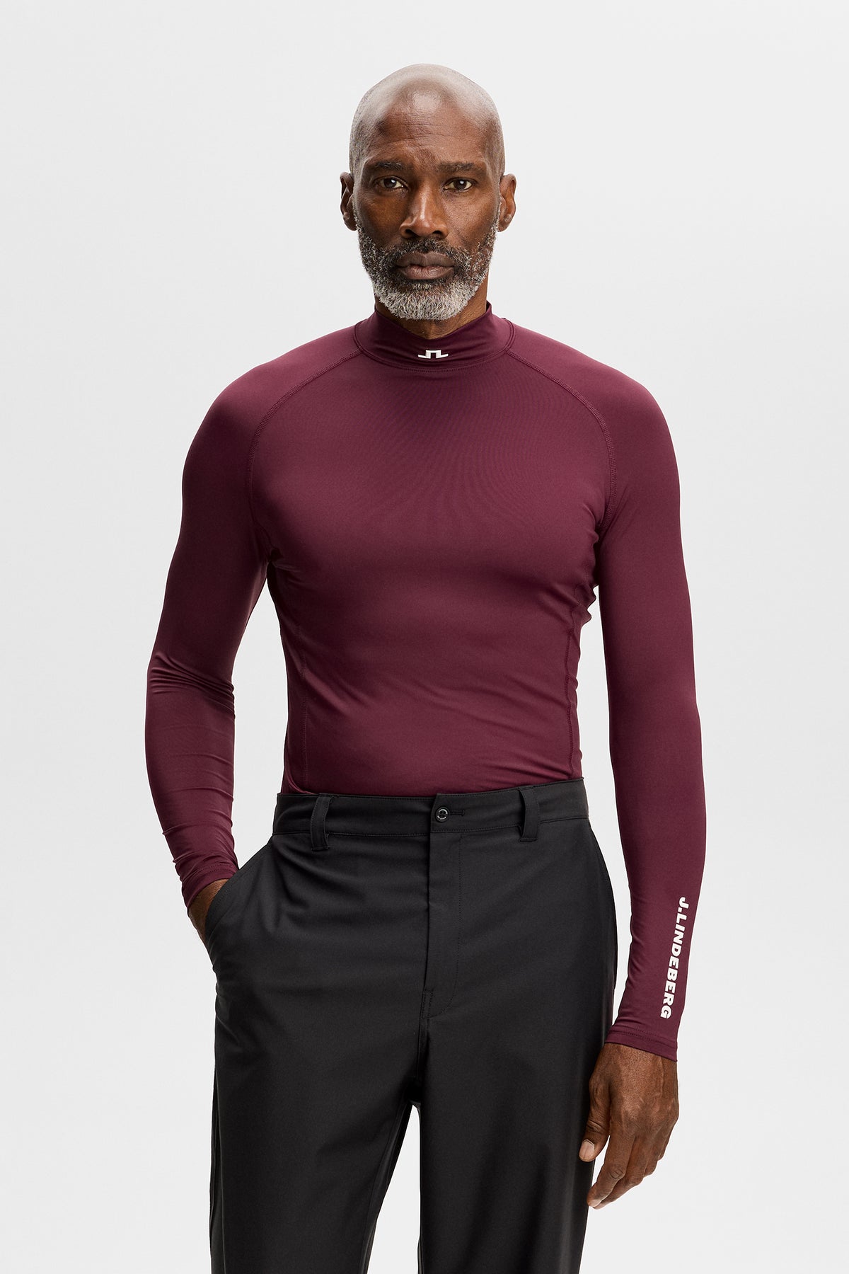 J.Lindeberg Ello Compression Top Winetasting – vestibilità performante in campo