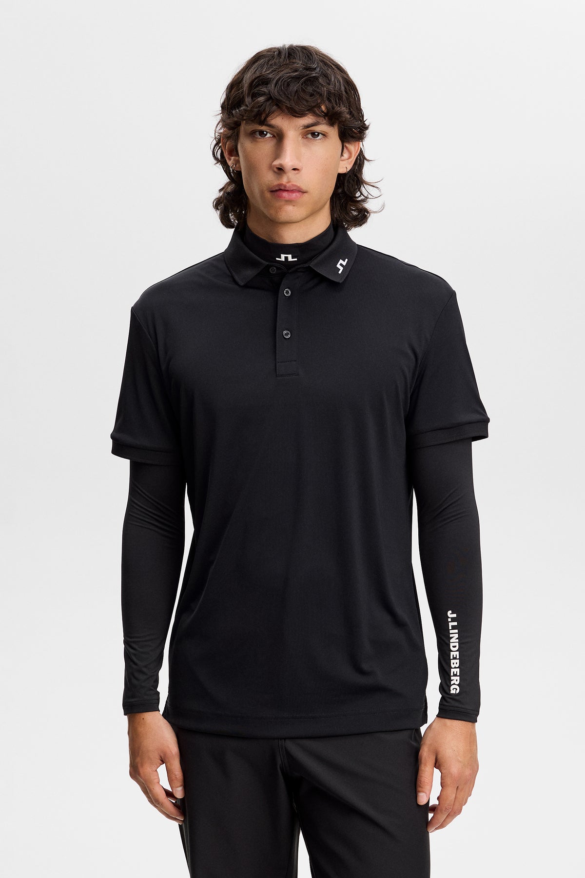J.Lindeberg KV Polo Brindle - dettaglio tessuto TX Jersey elasticizzato a 4 vie