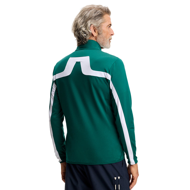 J.Lindeberg Jarvis Mid Layer Jacket Forest Biome – side and back detail