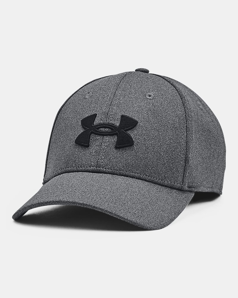 Cappellino Under Armour Blitzing Low — vista frontale grigio scuro