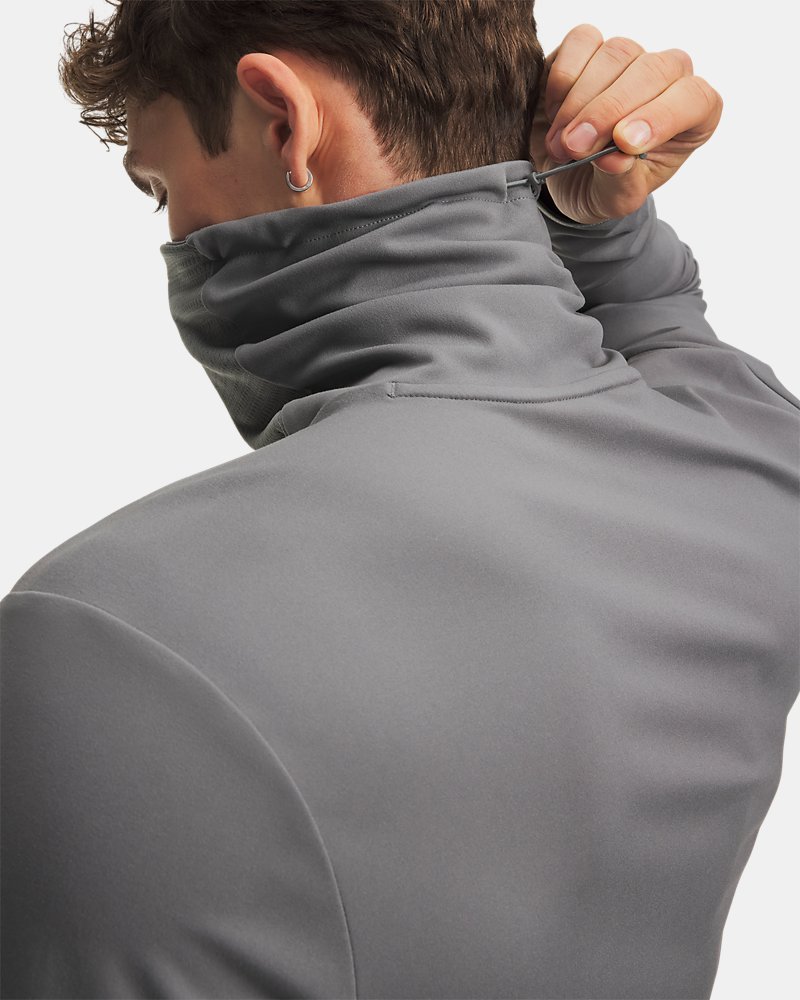 Under Armour Drive Funnel Neck – dettaglio tessuto, pile spazzolato a doppia maglia