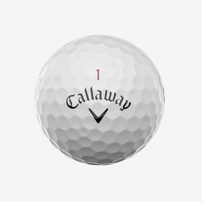 Animazione della tecnologia Callaway Chrome Soft 2026 Tour Fast Mantle