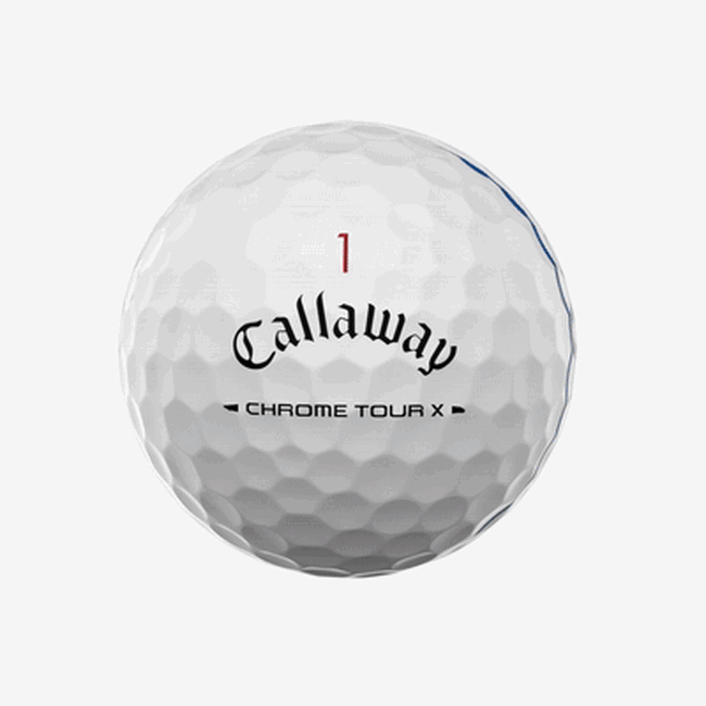 Callaway Chrome Tour X 2026 — animazione della tecnologia Tour Fast Mantle