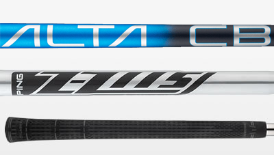 Design dello shaft e del sistema Dyla-Grip PING s259